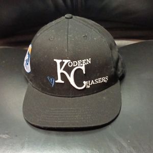Kodeen chasers black, white yellow and blue cap royals